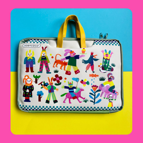 uodycocoPU插画设计电脑包图案