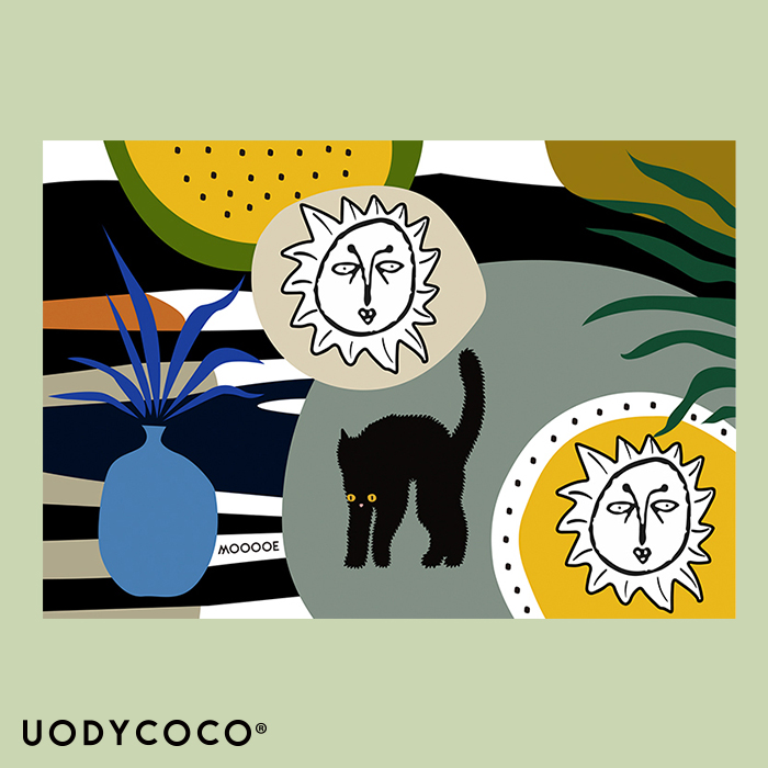 uodycoco个性原创设计家庭餐垫