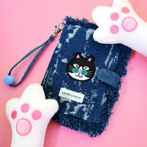 uodycoco可爱旅行护照夹钱包一体