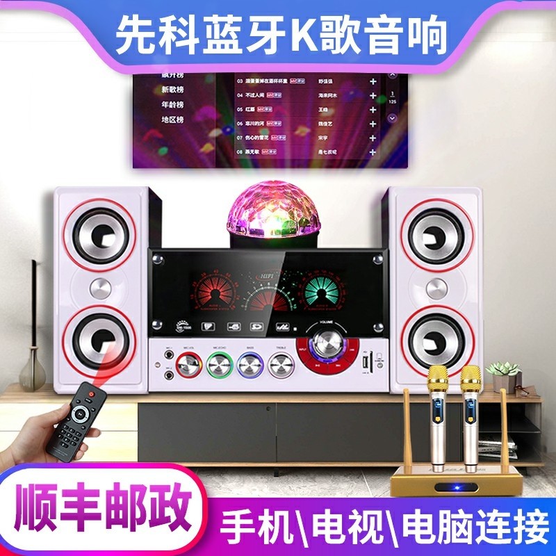 先科电脑音响低音炮家用K歌电视客厅多媒体台式机无线蓝牙音箱