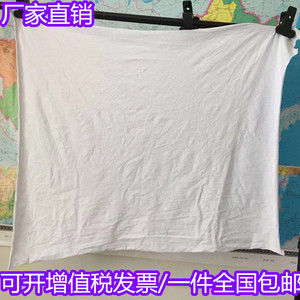 擦机布全棉工业抹布白色大块碎布头厂家直销纯棉吸水吸油50斤包邮