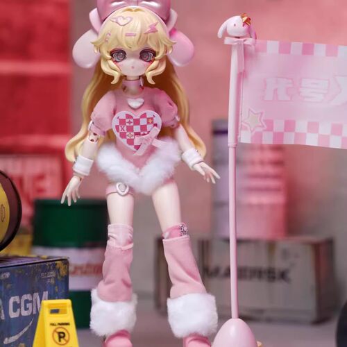 官方正品代号X8分bjd盲盒可动人偶桌面摆件潮玩周边手办公仔礼物