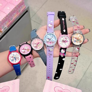 官方正品TOPTOY HelloKitty约会的24小时系列手表盲盒可爱腕表女