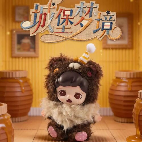 TNTSPACE正品Zoraa城堡梦境系列搪胶毛绒盲盒挂件可爱玩偶礼物女