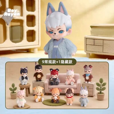 首批TNT正品Rayan世界不能没有小狗系列盲盒潮玩手办摆件可爱礼物