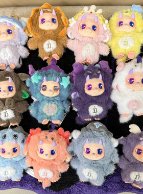 官方正品toptoy正版D.FA.MILY-12星座小D系列盲盒潮玩送女生礼物