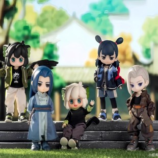 现货正品 SIMONTOYS罗小黑战记2BJD12分关节可动玩偶盲盒摆件礼物