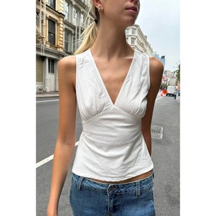 Skinny sleeveless top base shirt背心女外穿显瘦无袖上衣打底衫