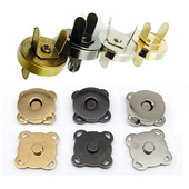 包包磁铁吸扣手缝手工包五金磁钮梅花磁钮扣 磁扣编织包专用强吸