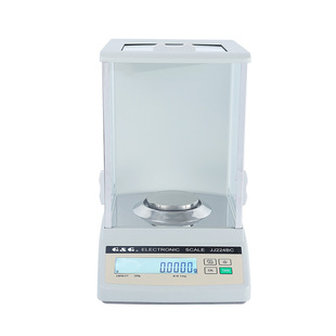 含税 电子精密天平常熟双杰JJ124BC万分之一电子分析天平0.0001g