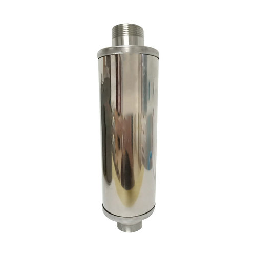 1.5寸高压风机消音器750W旋涡气泵消声器0.75KW降噪音配件不锈钢