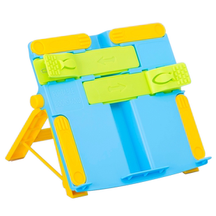 儿童小学生用固定书本阅读架书立架桌面书桌上的翻书夹子立架多功能读书支架放书神器支架子抬头看书保护颈椎