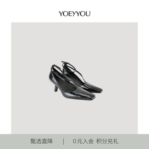 中跟皮革单鞋小众设计师品牌
