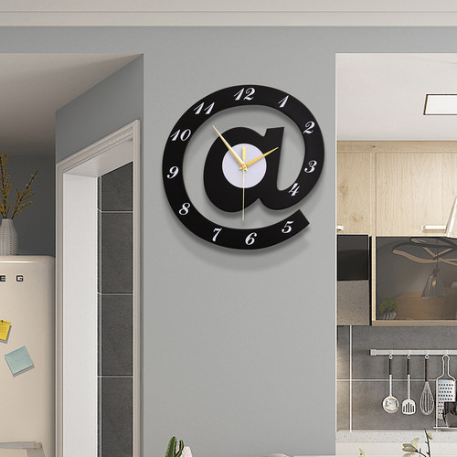 挂钟北方星空密度板工艺创意卧室