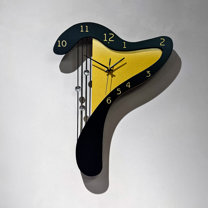 墙钟北方星空人造板创意