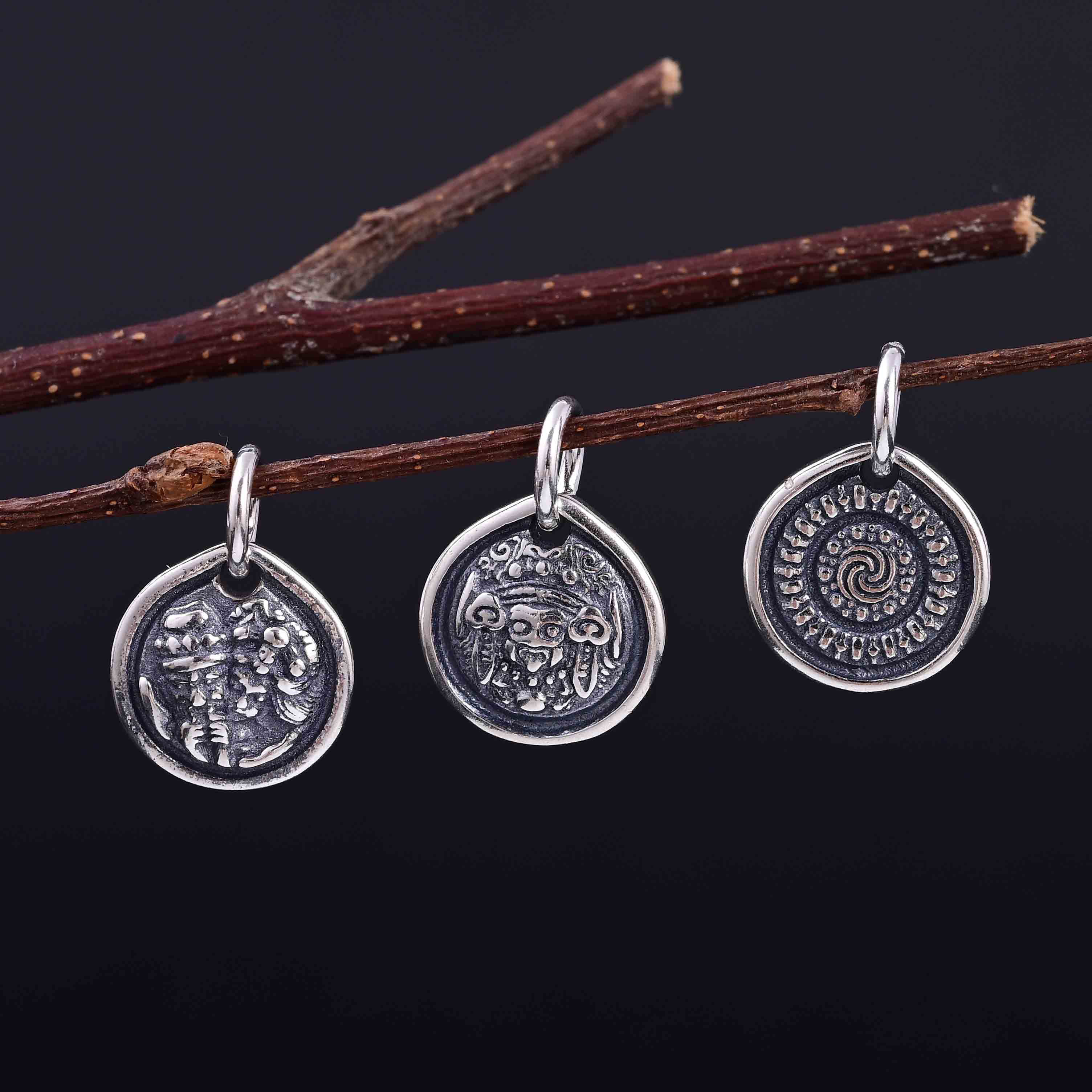 S925纯银前世今生扎基拉姆吊件