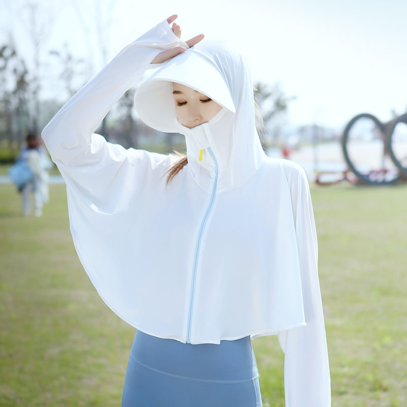 防晒帽女夏季薄骑行大帽檐遮脸帽子电动车神器面罩开车遮阳太阳帽