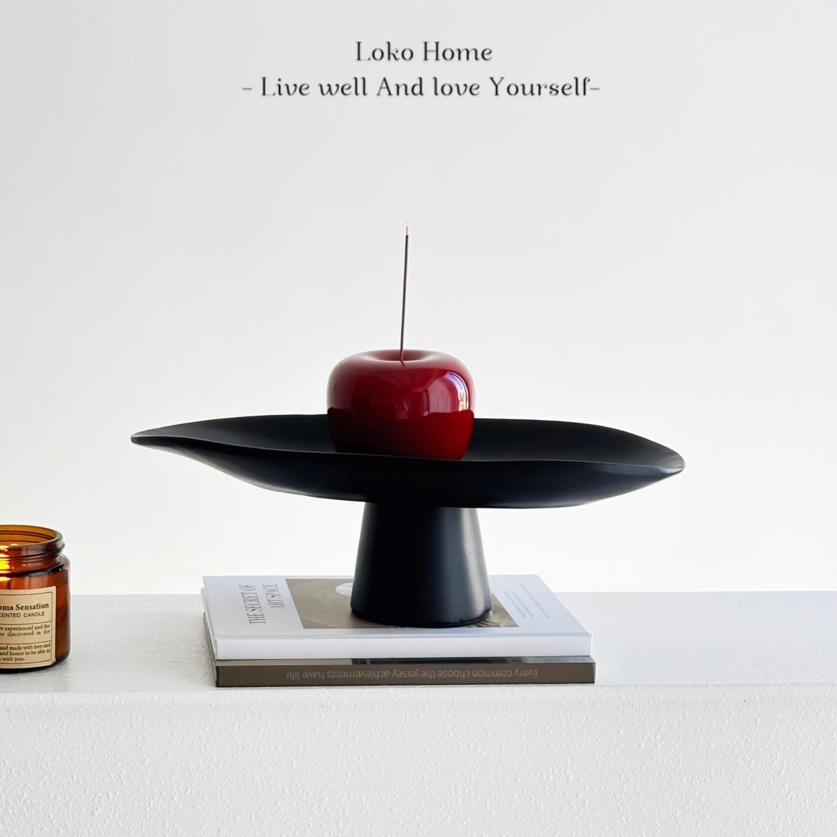 意式简约高档茶几果盘摆件