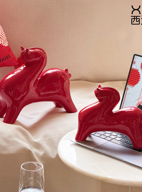 2026马年新春马到成功喜庆摆件