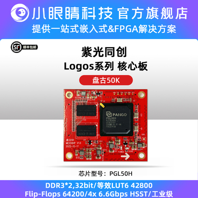 紫光同创国产FPGA核心板Logos2