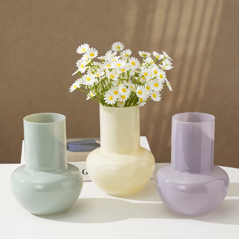 北欧ins风玻璃花瓶中古风花瓶