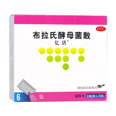 【亿活】布拉氏酵母菌散0.25g*6袋/盒