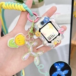 适用小天才儿童电话手表Z9挂绳Z10卡通diy保护套Z6挂脖Z8A/Z7配件