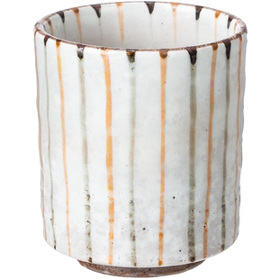 DEARYOU日本进口复古文艺水杯粗陶手工茶杯古朴陶杯饭碗