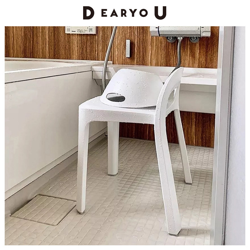 DEARYOU日本进口浴室凳家用防滑坐浴凳老人孕妇专用洗澡凳矮凳子