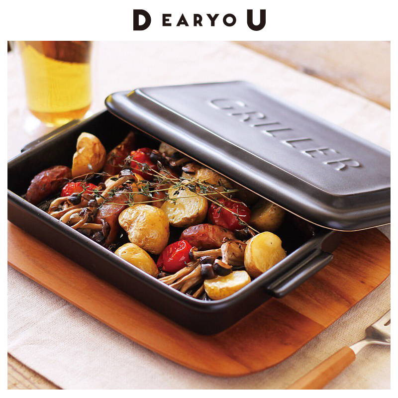 日本进口meisterhand餐盘烤盘