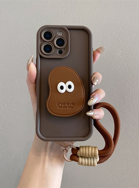 简约土豆眼睛支架适用为pura70pro手机壳mate70/60pro新款p60斜跨挂绳p50e手提mate40防摔nova13/12/11软壳潮