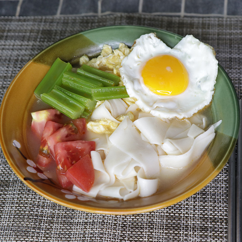 中裕挂面麦芯面叶240g*6袋 菱形面片刀削面早餐凉面宽面