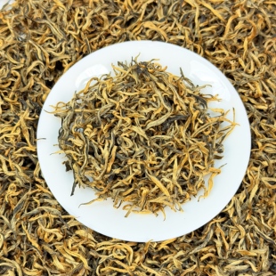 2025年新茶云南滇红金芽头春头采花蜜香125克罐装礼盒装茶叶