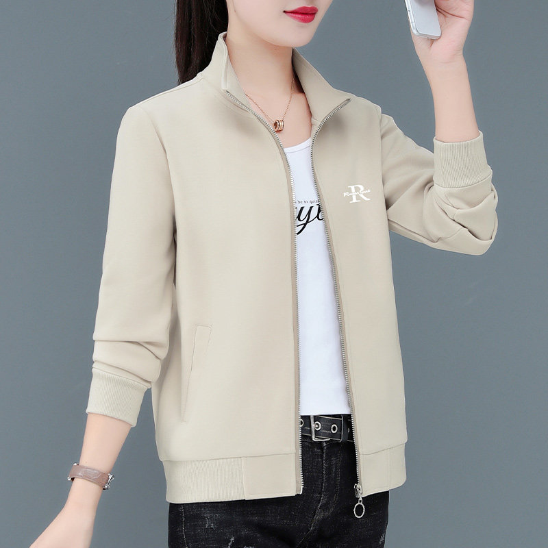 春秋季短款开衫外套女图片