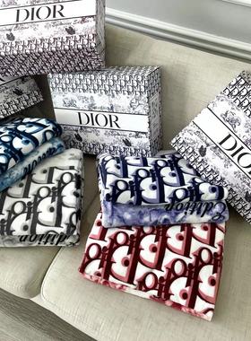 Golden sable fashion blanket thickened thermal nap blanket