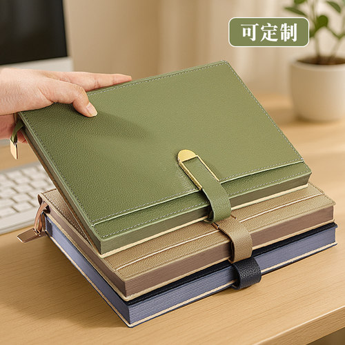 笔记本子简约商务办公记事本定制