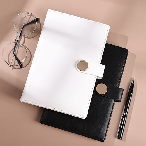 搭扣笔记本礼品可印logoa5套装