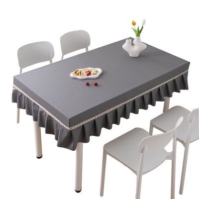 皮革桌布防水防油免洗餐桌布轻奢