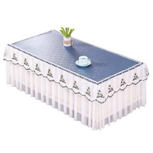 茶几布长方形客厅茶几套罩防水防油家用防尘电视柜台布新款餐桌布