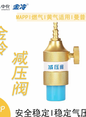 金冷减压阀 MAPP气体乙炔丁烷黄气麦普气 无氧焊枪氧气焊枪焊炬