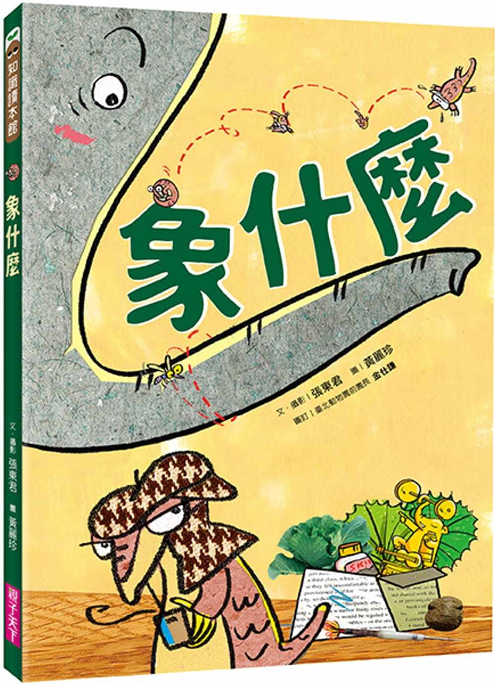 预售 正版  象什么  22 张东君 亲子天下 进口原版 绘本