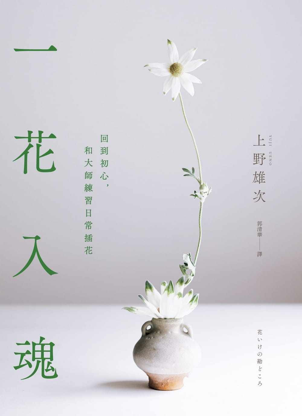 现货一花入魂：回到初心，和大师练习日常插花 20 上野雄次 远流 进口原版