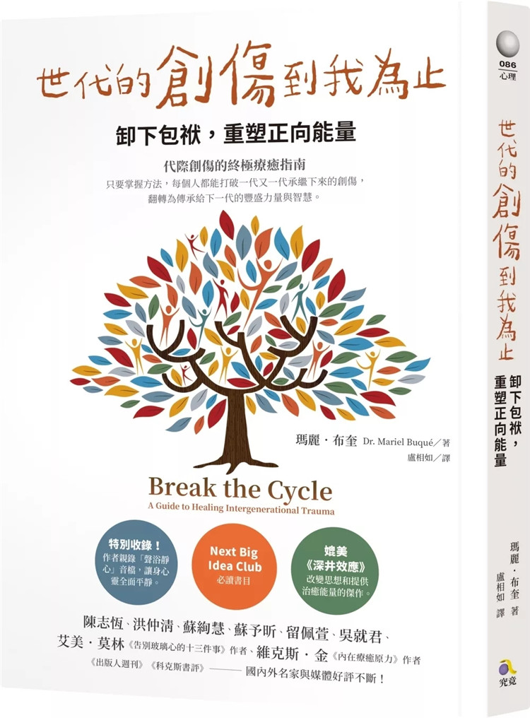 现货 世代的创伤到我为止：卸下包袱，重塑正向能量 24 玛丽．布奎 究竟 进口原版 代际创伤 重立契约练习 寻求专业协助的注意事项