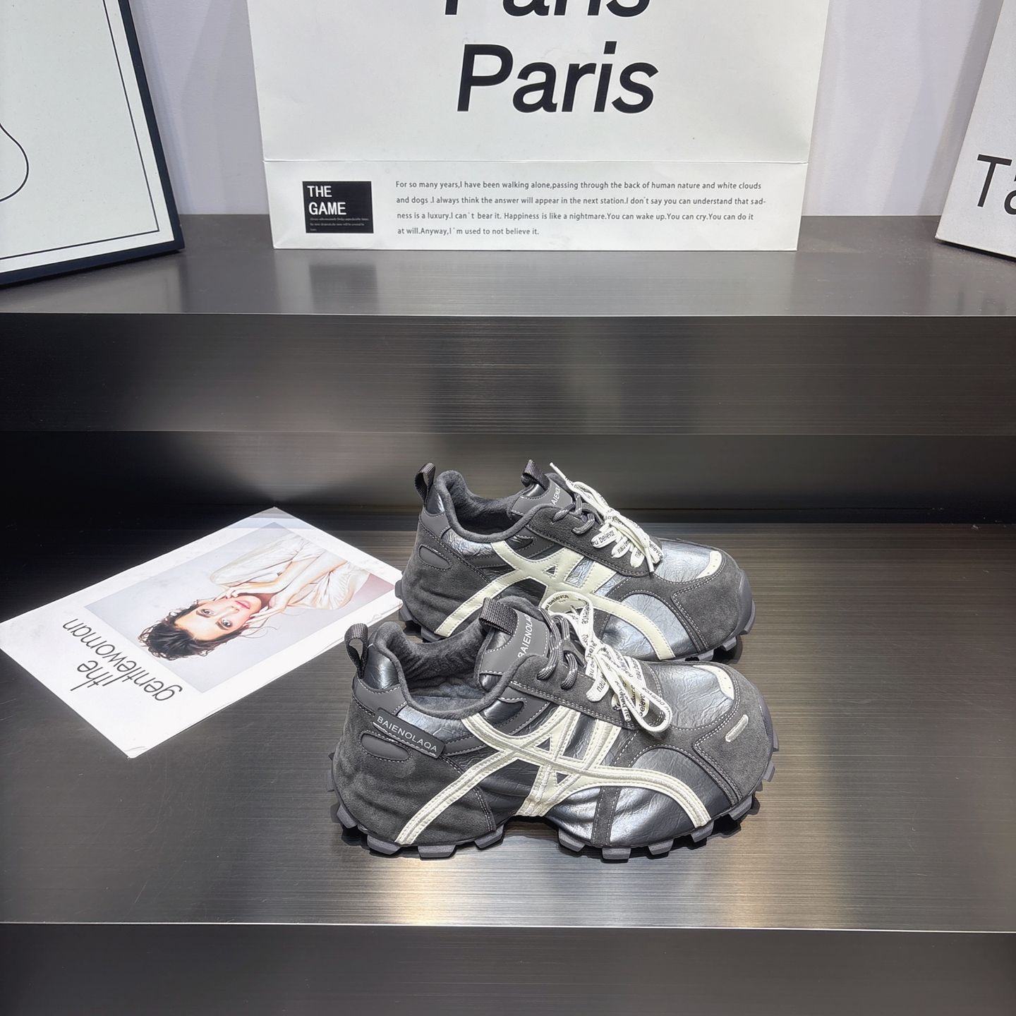 【现货送退货宝】复古老爹鞋女