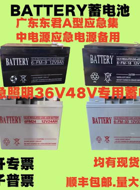 BATTERY蓄电池36V广东东君A型集中应急照明电源EPS应急电源箱备用