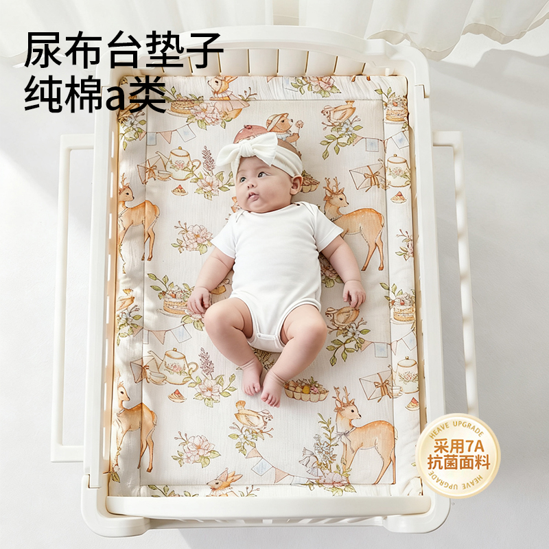 【双面设计】尿布台专用双面垫子