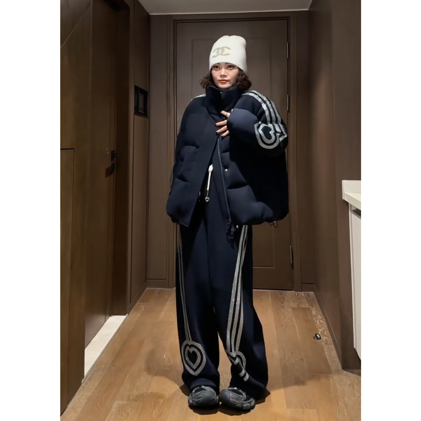 减龄百搭羽绒服高端欧货爆款套装