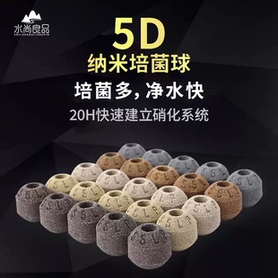 鱼缸过滤系统材料细菌屋套装 滤材陶瓷环生化石英球纳米滤材净水石