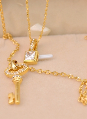 欧美欧美长款钥匙项链项链毛衣链