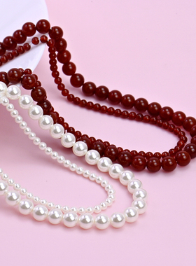 高级优雅复古百搭双层可拆卸项链